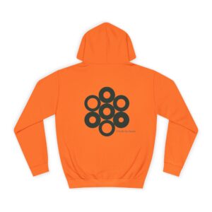 Safety Orange Circle Seafoods Hoodie