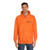 Safety Orange Circle Seafoods Hoodie - Image 3