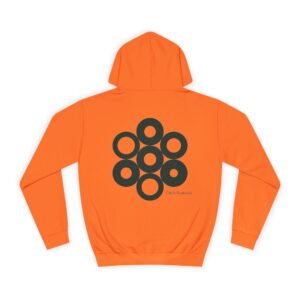 Safety Orange Circle Seafoods Hoodie