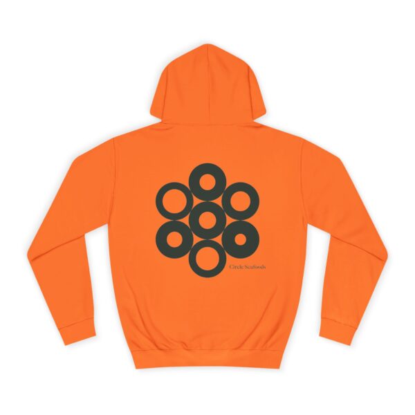 Safety Orange Circle Seafoods Hoodie