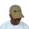 Embroidered Circle Seafoods Hat - Tan - Image 3